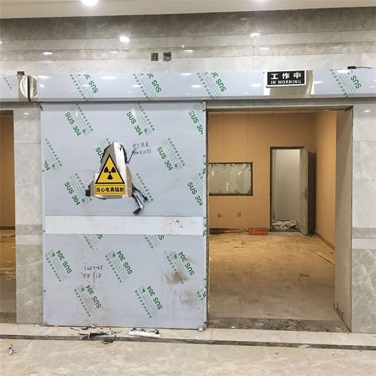 廊坊双扇电动防护铅门